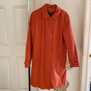 New York & Company orange lined jacket. Size M